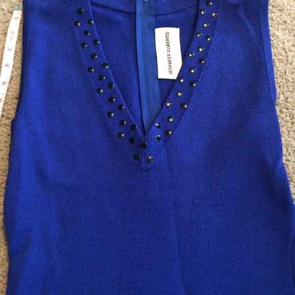 Jennifer Roberts Knit 2 piece dress/jacket size 6 - Picture 3 of 9